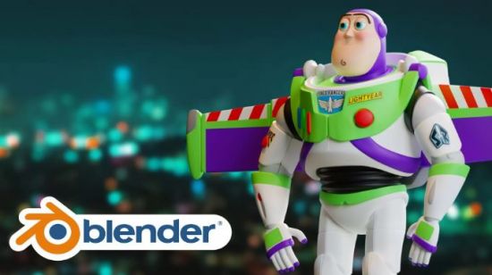 Modeling Buzz Lightyear from Toy Story with Blender !
