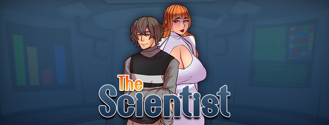 The Scientist [InProgress, 0.2] (Mr Rabbit Team and PizzaYola) [uncen] [2022, ADV, male protagonist, scifi, handjob, big ass, big tits, teasing, milf, voyeurism, animated] [eng]