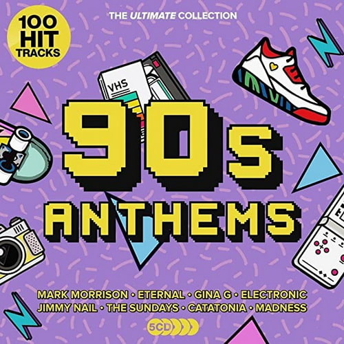 100 Hit Tracks Ultimate 90s Anthems (5CD) (2022) FLAC