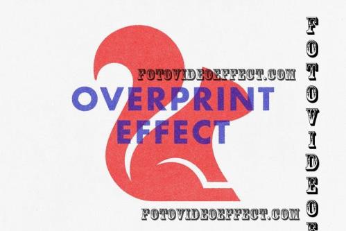 Overprint Photoshop Effect - 7157958