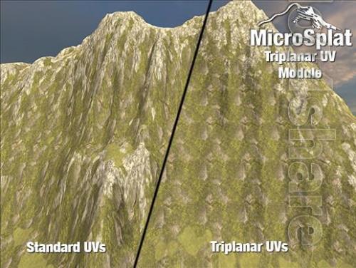 Unity - MicroSplat - Triplanar UVs v3.9.17