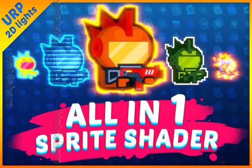 Unity - All In 1 Sprite Shader v3.43
