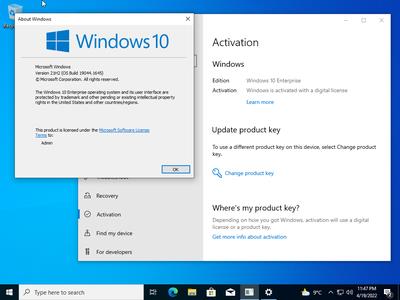 Windows 10 Enterprise 21H2 Build 19044.1645 x64 With Office 2021 Pro Plus Preactivated Multilingual