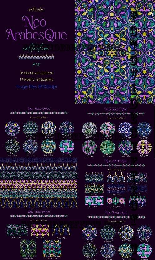 Neo Arabesque: patterns & borders - 7049788