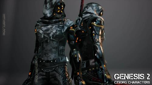 G2: Cyborg Characters v4.27 for Unreal Engine