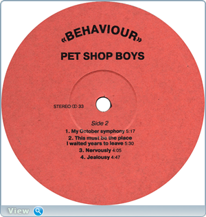 Pet Shop Boys  Behaviour (1990/1992)