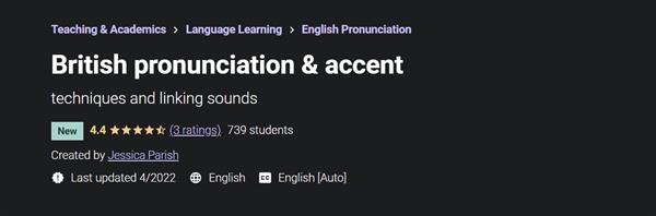 Udemy - British Pronunciation & Accent