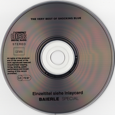 Shocking Blue - The Very Best Of Shocking Blue (1989) [Red Bullet B.V. | Germany]