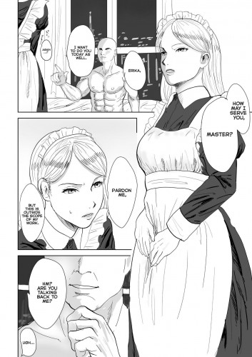 An eromanga about a Maid Hentai Comic