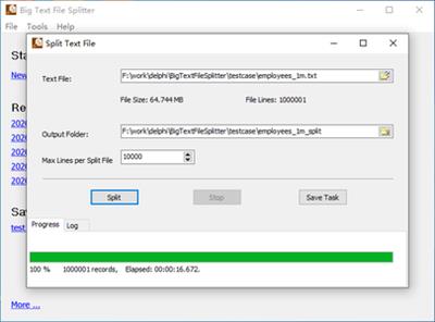 Withdata BigTextFileSplitter 2.5 Release 1 Build 220421