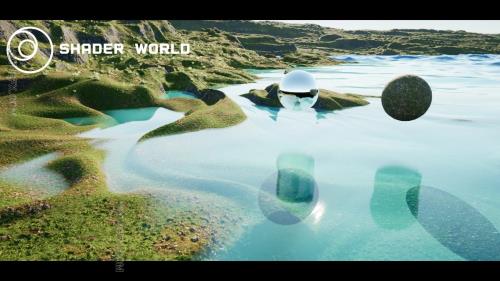 Shader World : procedural landscape, ocean, foliage v4.27 for Unreal Engine