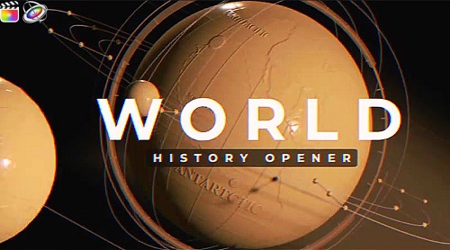 Videohive - World History Opener 37293029 - Project For Final Cut & Apple Motion