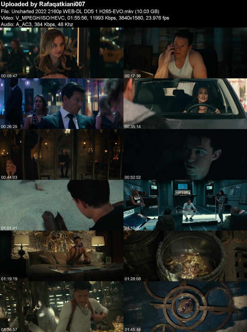 Uncharted 2022 2160p WEB-DL DD5 1 H265-EVO Uncharted 2022 2160p WEB-DL DD5 1 H265-EVO