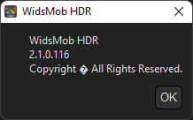 WidsMob HDR 2.0.0.116