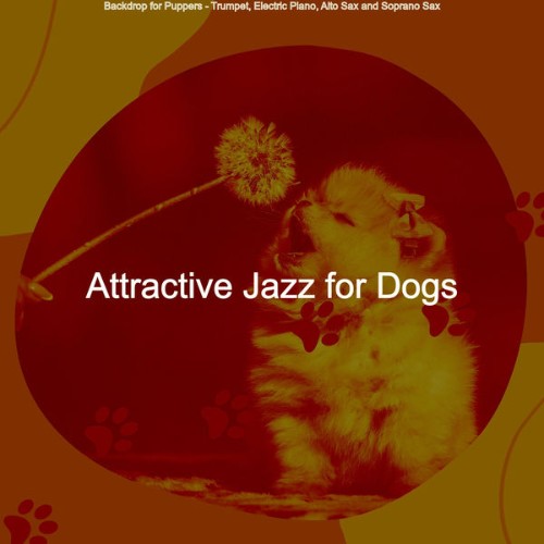 Attractive Jazz for Dogs - Backdrop for Puppers - Trumpet, Electric Piano, Alto Sax and Soprano S...
