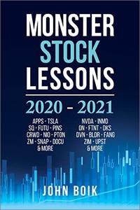 Monster Stock Lessons: 2020 2021 by John Boik