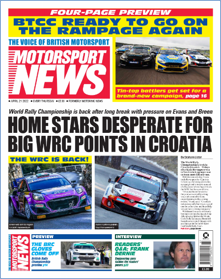 Motorsport News - April 21, 2022