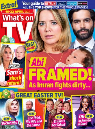 What's on TV   16 April 2022