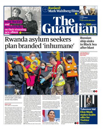 The Guardian   15 April 2022