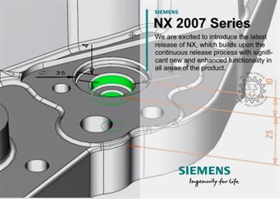 Siemens NX 2023 Build 2801 (NX 2007 Series) & HTML Documentation