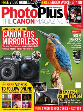 PhotoPlus: The Canon Magazine   Issue 190, Spring 2022