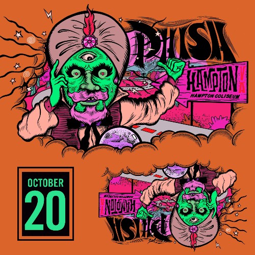 Phish - 10 20 18 Hampton Coliseum, Hampton, VA