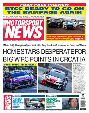 Motorsport News   21 April 2022