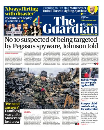 The Guardian   19 April 2022