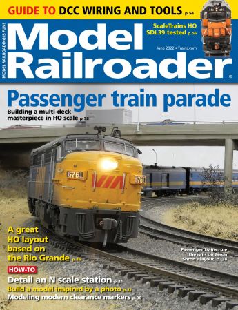 Model Railroader   June 2022