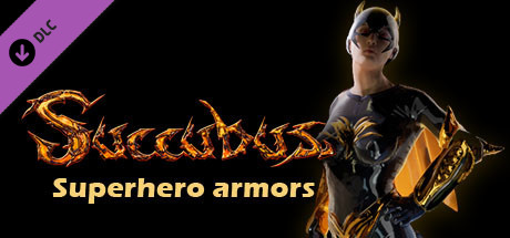 Succubus SuperHero Armors-Flt