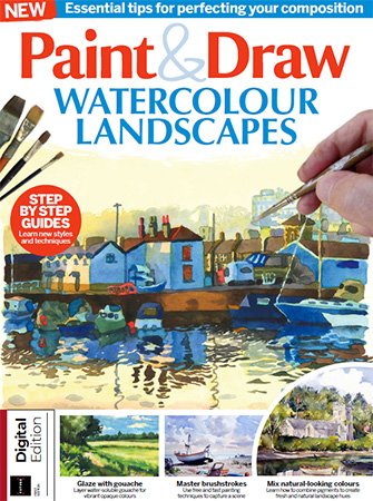 Paint & Draw: Watercolour Landscapes, 1st Edition   2022