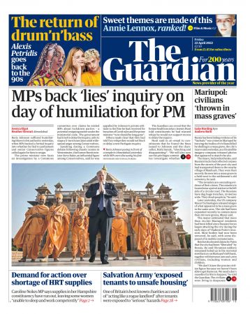 The Guardian   22 April 2022