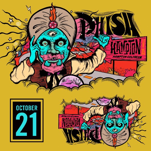 Phish - 10 21 18 Hampton Coliseum, Hampton, VA