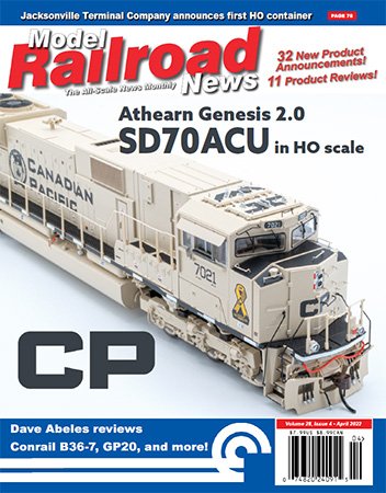 Model Railroad News   April 2022