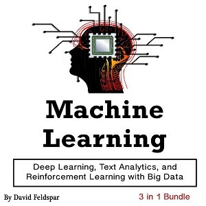 Machine Learning: Deep Learning, Text Analytics, and Reinforcement Learning with Big Data [Audiobook]