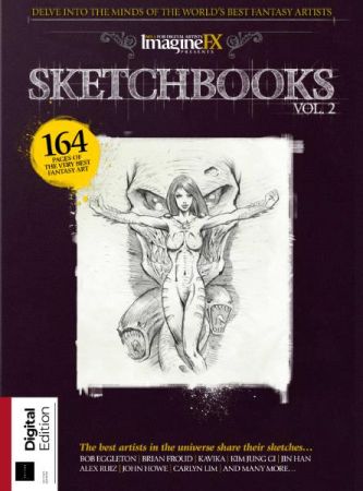 ImagineFX Presents   Sketchbook   Volume 2 2nd Revised Edition   2021