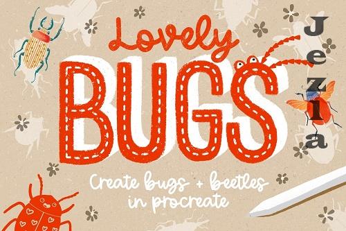 Lovely Bugs for Procreate - 6176634