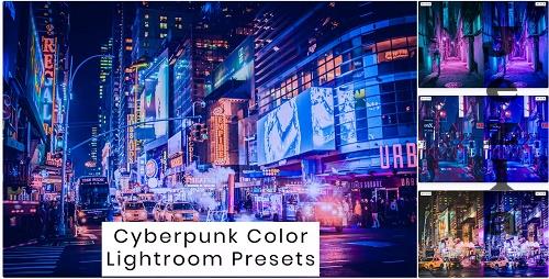 10 Cyberpunk Color Lightroom Presets