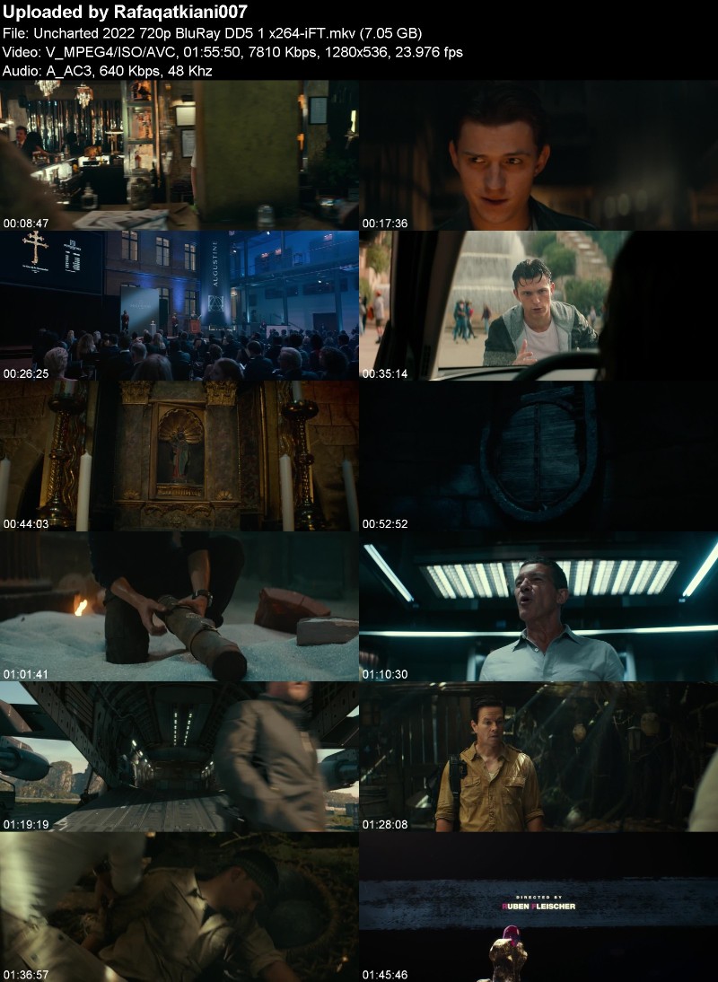 Uncharted 2022 720p BluRay DD5 1 x264-iFT Uncharted 2022 720p BluRay DD5 1 x264-iFT