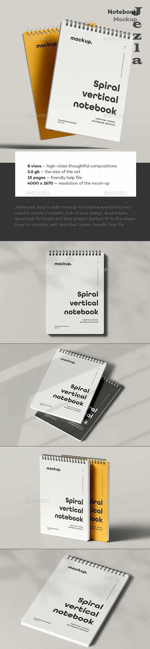 Spiral Notebook Mock-up 2 - 37274564