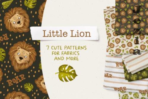 Little Lion - Pattern Set - 7099941