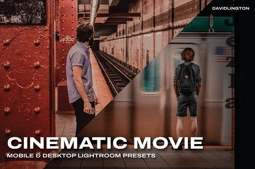 Cinematic Movie Lightroom Presets & LUTs