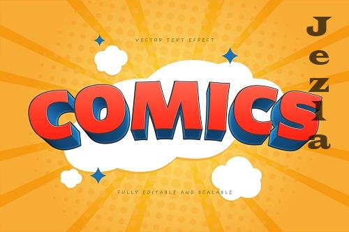 Cartoon Comics: Vector Text Effect - 7167713