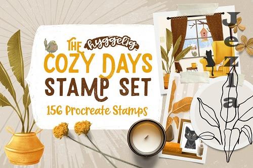 Cozy Days Stamp Set for Procreate - 6873745
