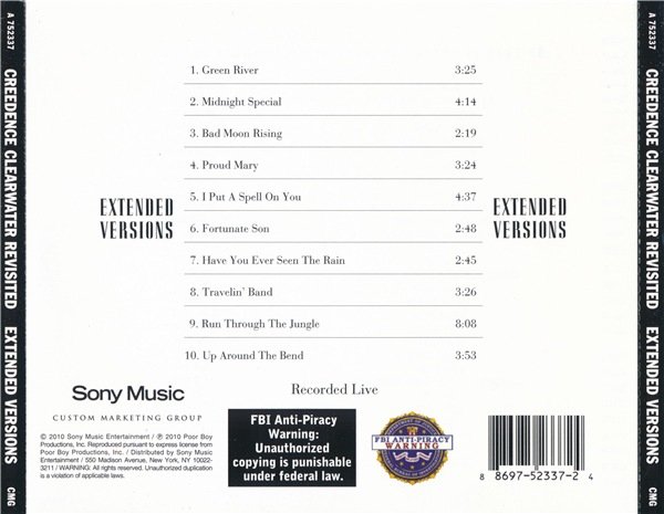 Creedence Clearwater Revisited - Extended Versions (2010) (Lossless + 320)