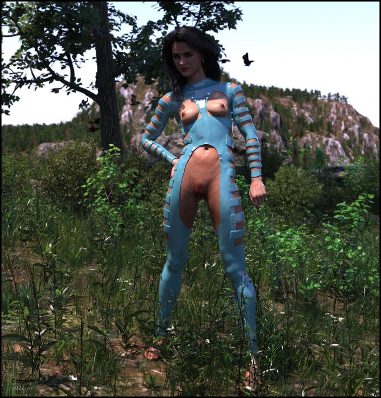 Colmarq - Krysten... Jessica Jones in the Mountains 3D Porn Comic