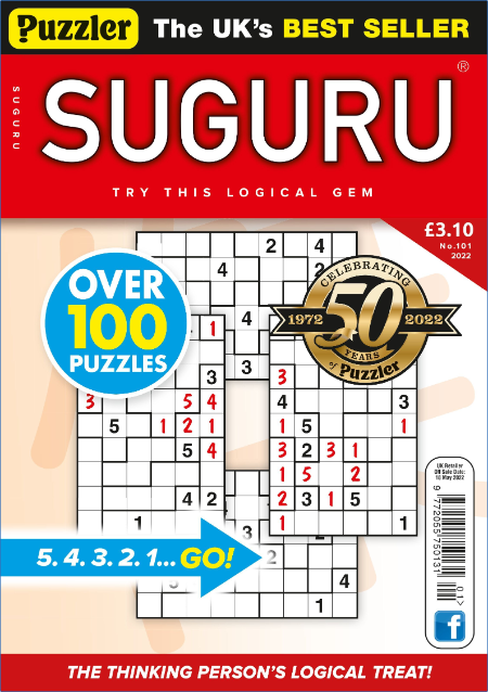 Puzzler Suguru – April 2021