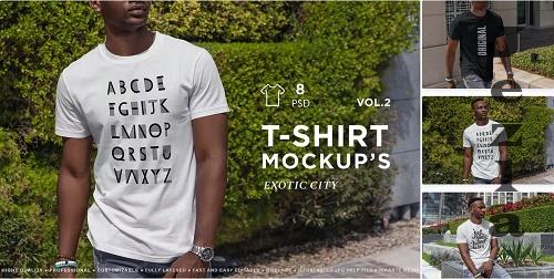 T-Shirt MockUp Exotic City vol.2