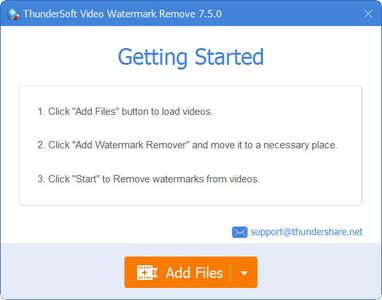 ThunderSoft Video Watermark Remove 8.1.0
