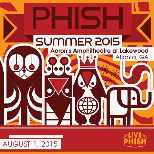 Phish - 08 01 15 Aaron's Amphitheatre at Lakewood, Atlanta, GA